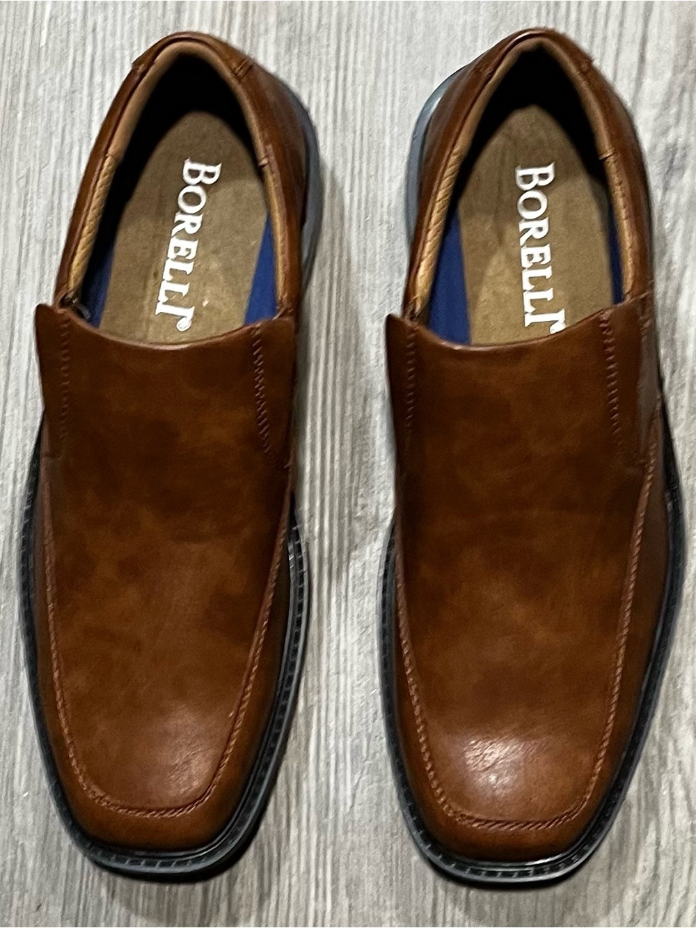NEW - Men’s Borelli slip on dress shoes